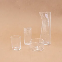 TORTOISE-yellow paper Drinking*Kimoto Glass Foison Sake Set