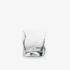 TORTOISE-yellow paper Kimura Glass Drinking*Kimura Crumple Glass - Clear