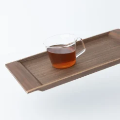 Kinto USA Serving*Kinto Sepia Walnut Nonslip Trays