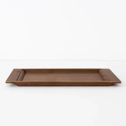 Kinto USA Serving*Kinto Sepia Walnut Nonslip Trays