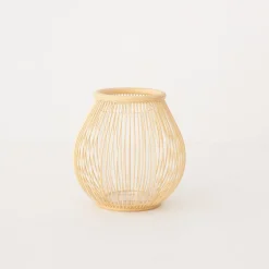TORTOISE-yellow paper Kosuga Home Decor*Kosuga Bamboo Flower Vase - Tsubomi
