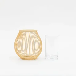TORTOISE-yellow paper Kosuga Home Decor*Kosuga Bamboo Flower Vase - Tsubomi