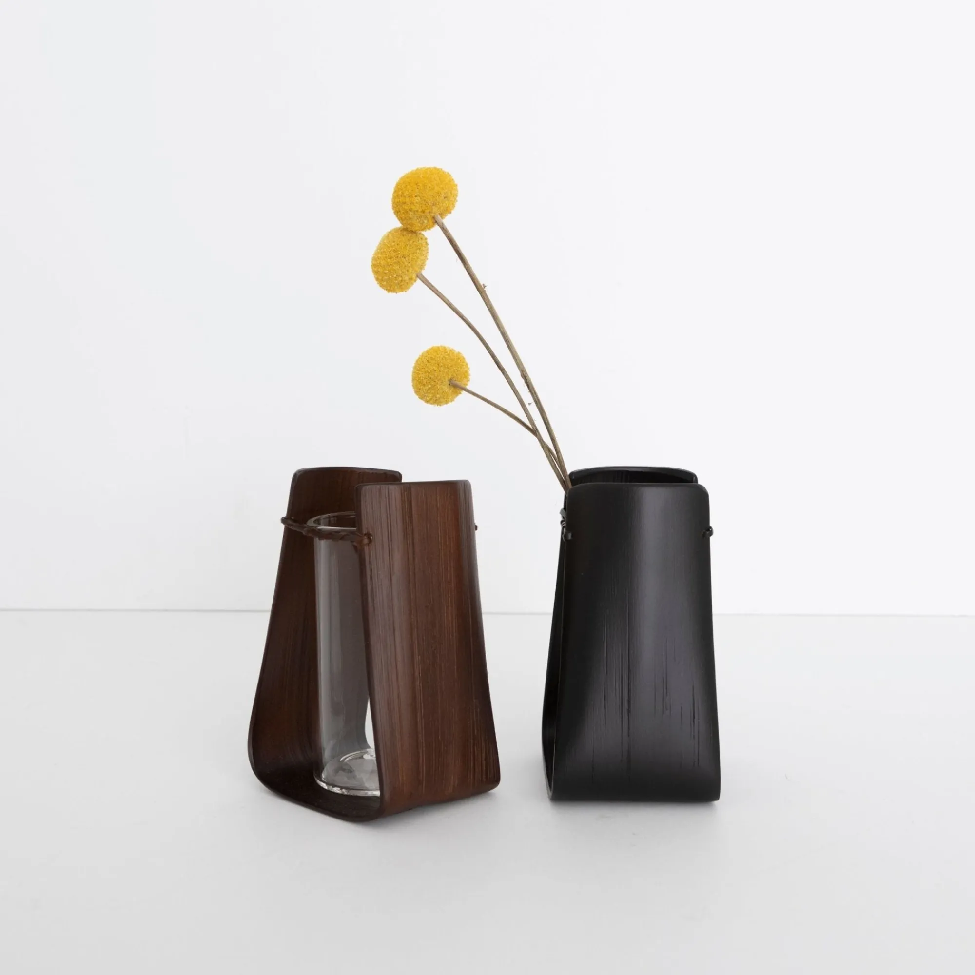TORTOISE-yellow paper Kosuga Home Decor*Kosuga Bamboo Flower Vase - Noshi