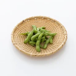 TORTOISE-yellow paper Kosuga Serving*Kosuga Bamboo Zaru Trays