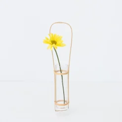 TORTOISE-yellow paper Kosuga Home Decor*Kosuga Flower Vase - Ichirin