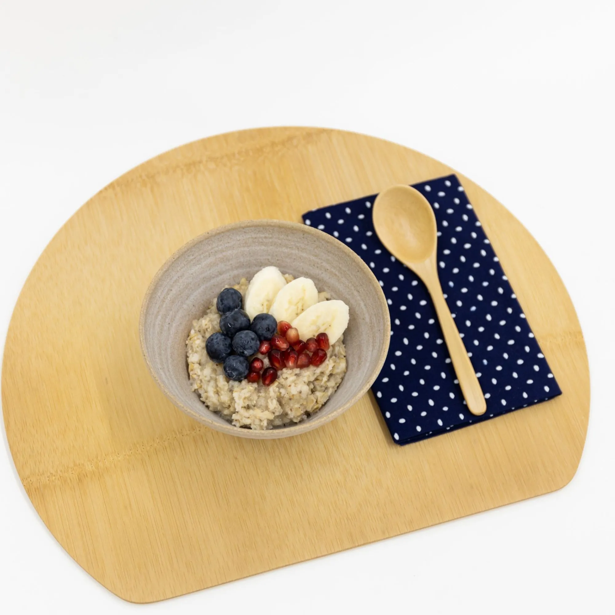 TORTOISE-yellow paper Kosuga Eating*Kosuga Half Moon Place Mat
