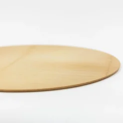 TORTOISE-yellow paper Kosuga Eating*Kosuga Half Moon Place Mat