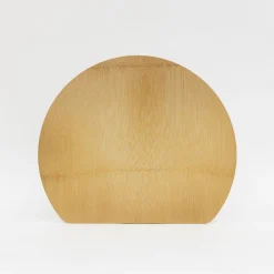 TORTOISE-yellow paper Kosuga Eating*Kosuga Half Moon Place Mat