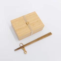 TORTOISE-yellow paper Kosuga Storing*Kosuga Rectangular Lunch Box