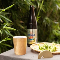 TORTOISE-yellow paper Kurikyu Drinking*Kurikyu Wappa Beer Cup L