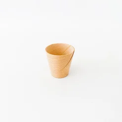 TORTOISE-yellow paper Kurikyu Sake Drinkware*Kurikyu Wappa Sake Cup L