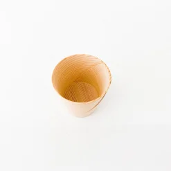 TORTOISE-yellow paper Kurikyu Sake Drinkware*Kurikyu Wappa Sake Cup L