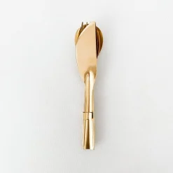 TORTOISE-yellow paper Lue Brass Eating*Lue Brass — Dinner Set