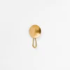 TORTOISE-yellow paper Lue Brass Drinking*Lue Brass Coffee/Tea Scooper