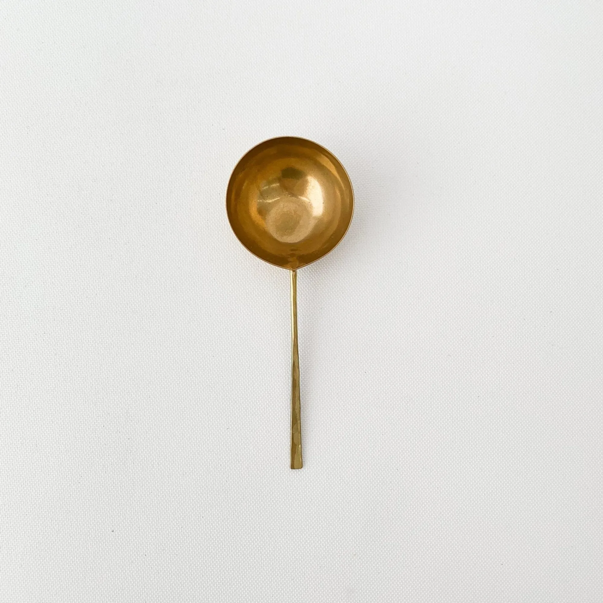 TORTOISE-yellow paper Lue Brass Drinking*Lue Brass Coffee/Tea Scooper