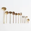 TORTOISE-yellow paper Lue Brass Eating*Lue Brass Flatware
