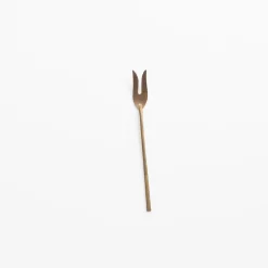 TORTOISE-yellow paper Lue Brass Eating*Lue Brass Flatware