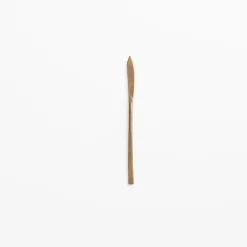TORTOISE-yellow paper Lue Brass Eating*Lue Brass Flatware