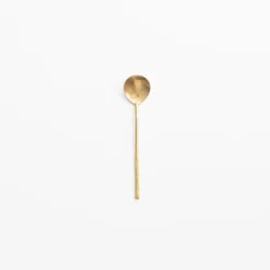 TORTOISE-yellow paper Lue Brass Eating*Lue Brass Flatware