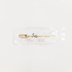TORTOISE-yellow paper Lue Brass Eating*Lue Brass Flatware