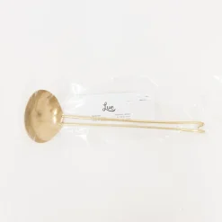 TORTOISE-yellow paper Lue Brass Eating*Lue Brass Flatware