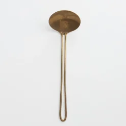 TORTOISE-yellow paper Lue Brass Eating*Lue Brass Flatware