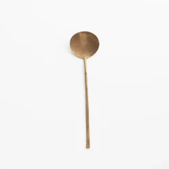 TORTOISE-yellow paper Lue Brass Eating*Lue Brass Flatware