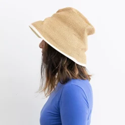 TORTOISE-Mature HA Small Accessories*Mature Ha Box Hat - 11 Cm Brim