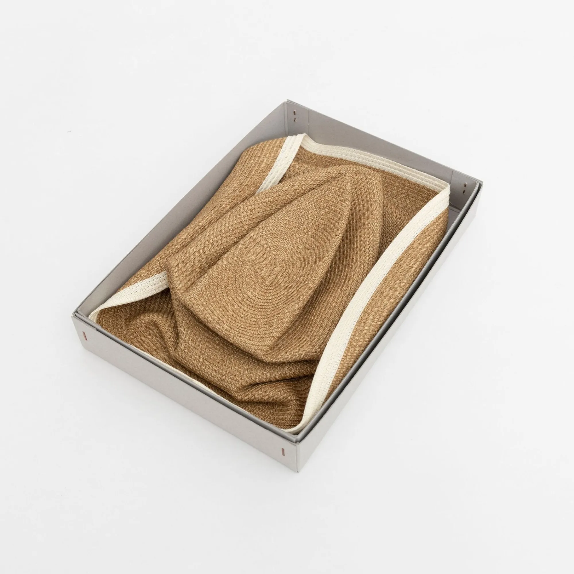 TORTOISE-Mature HA Small Accessories*Mature Ha Box Hat - 11 Cm Brim