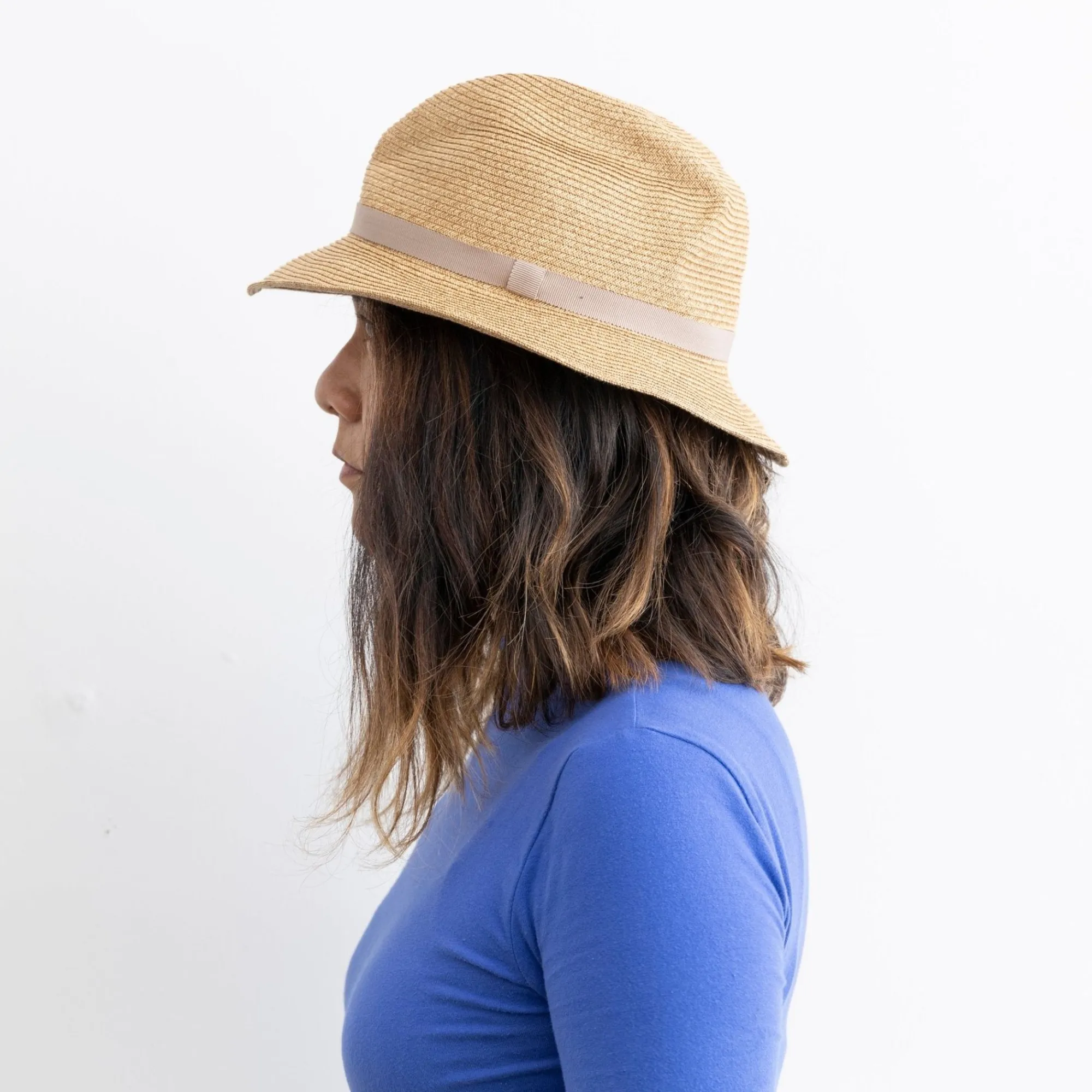 TORTOISE-Mature HA Small Accessories*Mature Ha Box Hat - 6.5 Cm Brim