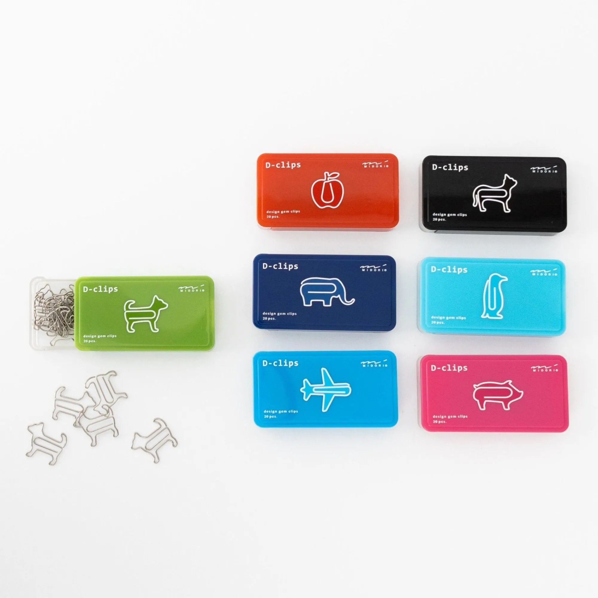 JP TRADING Office*Midori D-Clips Paper Clips