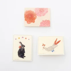 TORTOISE-yellow paper Misuzudo Office*Misuzudo Ori Cards