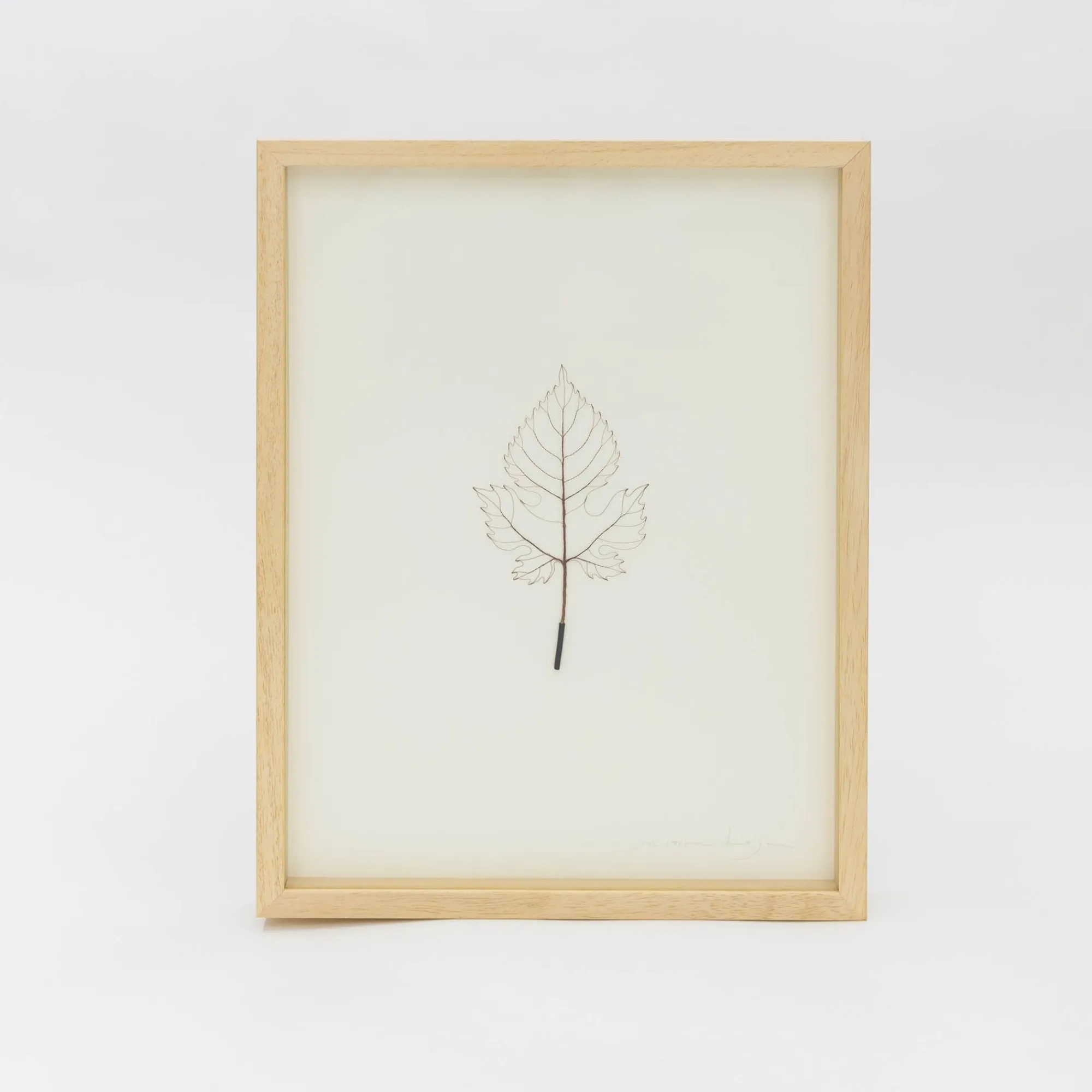 TORTOISE-Koga Art*Mitsuru Koga Copper Wire Leaf, 2022