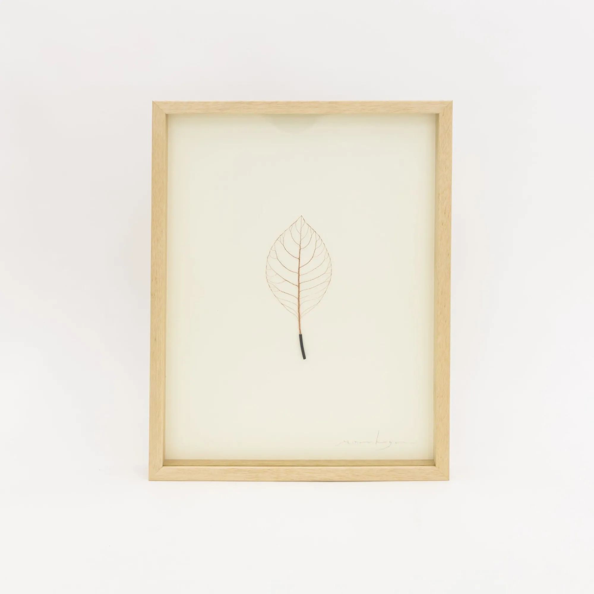 TORTOISE-Koga Art*Mitsuru Koga Copper Wire Leaf #3, 2023