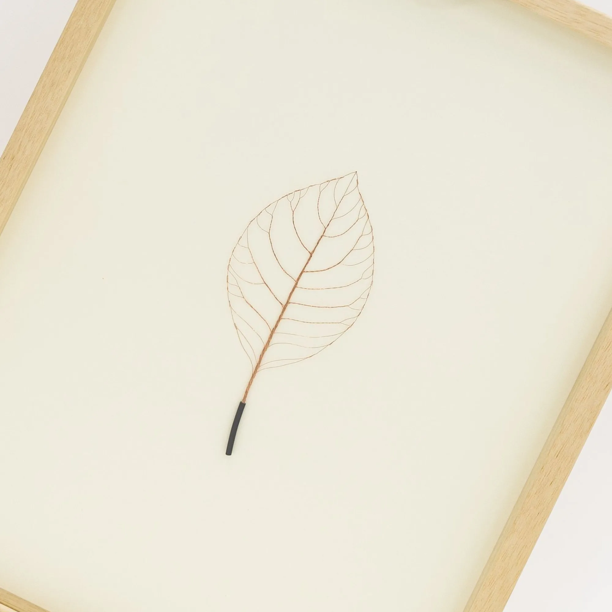 TORTOISE-Koga Art*Mitsuru Koga Copper Wire Leaf #3, 2023