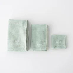 MORIHATA International Ltd. Co. Linens*Moku Light Towels - Mint