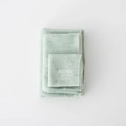 MORIHATA International Ltd. Co. Linens*Moku Light Towels - Mint