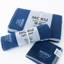 MORIHATA International Ltd. Co. Linens*Moku Light Towels - Navy