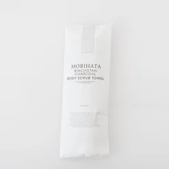 MORIHATA International Ltd. Co. Linens*Morihata Binchotan Charcoal Body Scrub Towel