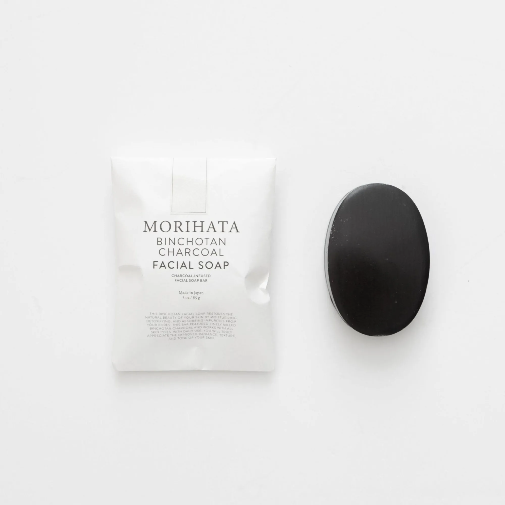 MORIHATA International Ltd. Co. Soaps & Scents*Morihata Binchotan Charcoal Facial Soap