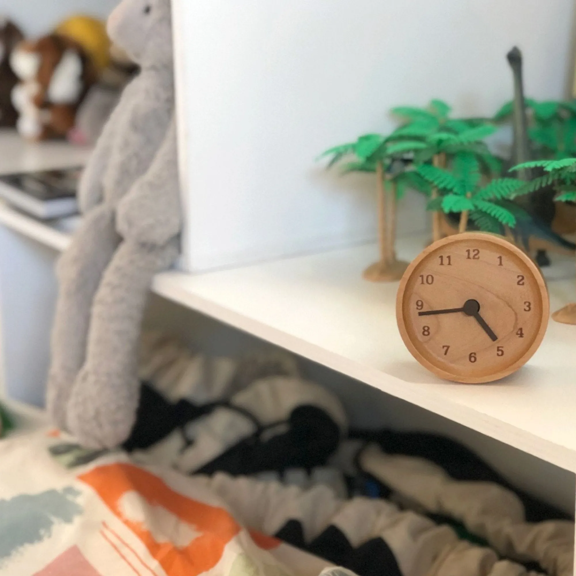 AC GEAR Home Decor*Muku Clock Alder/Beech
