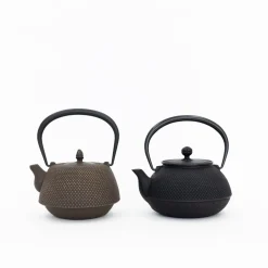 Miya Company Drinking*Nambu Tekki Cast Iron Teapot With Strainer - Arare