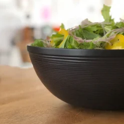 TORTOISE-yellow paper Bunaco Serving*No Waste Bunaco Round Bowls