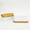 SAIKAI (Others) Storing*Noda Horo Enamel Butter Case With Wood Lid