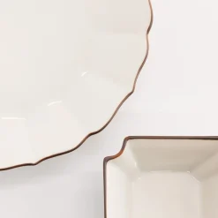 TORTOISE-yellow paper Novem Eating*Novem Kiku Plates