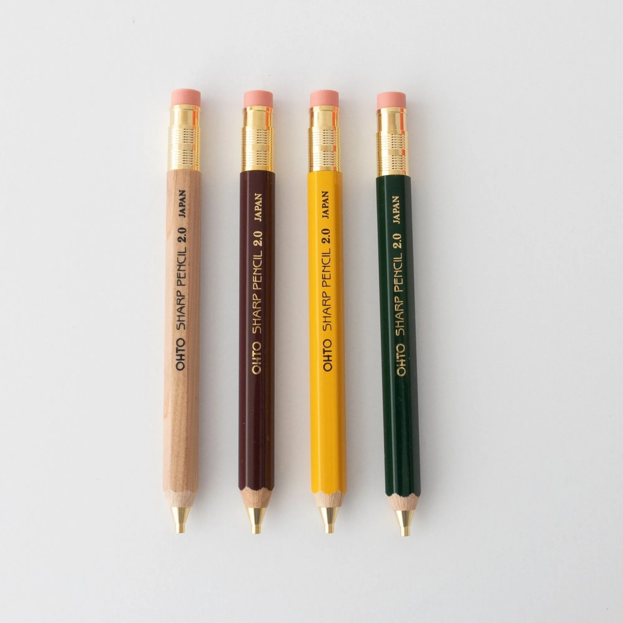 JP TRADING Office*Ohto Wooden Mechanical Pencil 2.0Mm