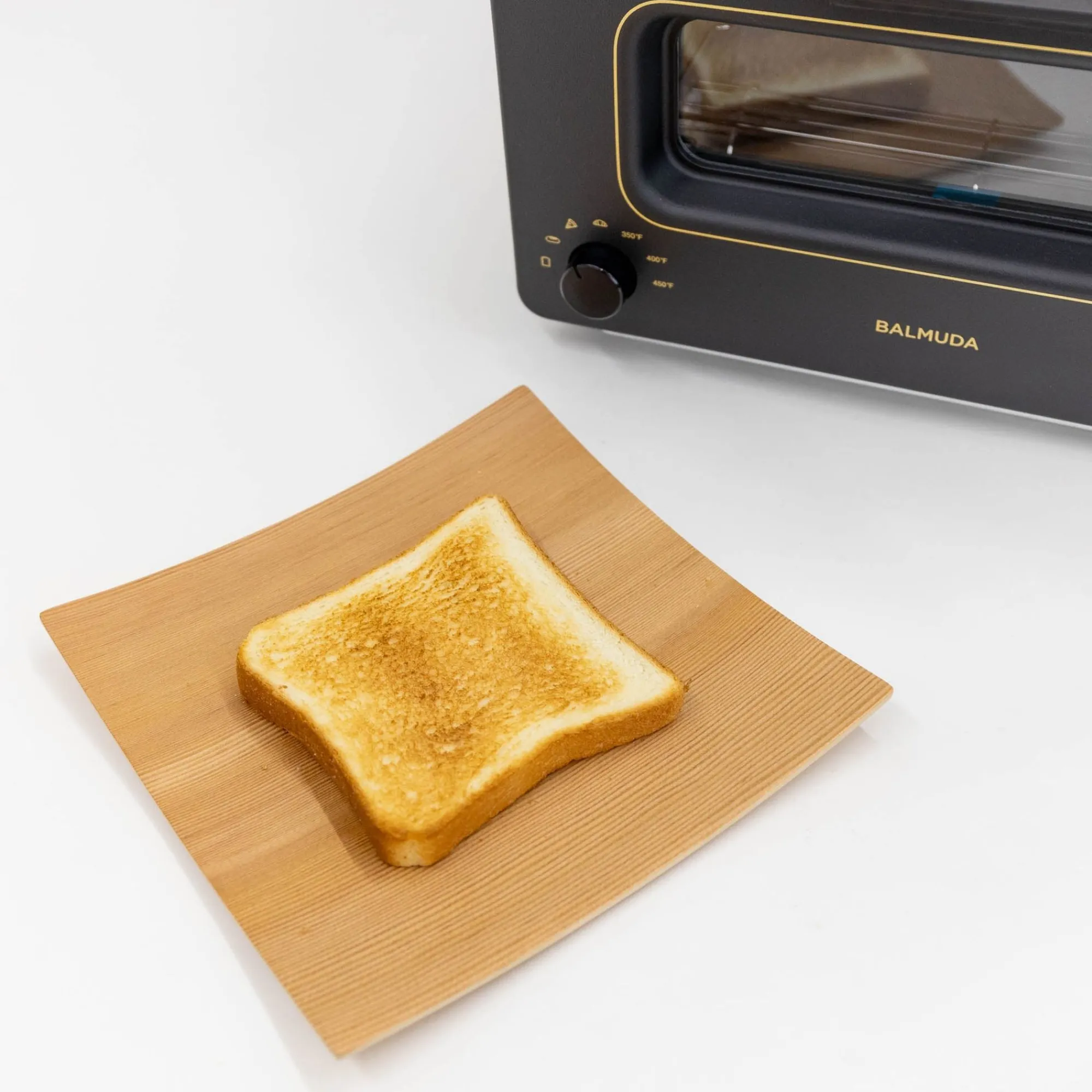 SAIKAI (Others) Serving*Orange Pine Natural Plywood Square Dish
