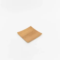 SAIKAI (Others) Serving*Orange Pine Natural Plywood Square Dish