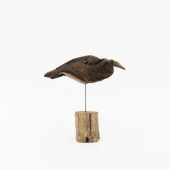 TORTOISE-yellow paper Osamu Harihara Art*Osamu Harihara Driftwood Birds
