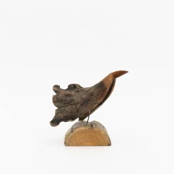 TORTOISE-yellow paper Osamu Harihara Art*Osamu Harihara Driftwood Birds